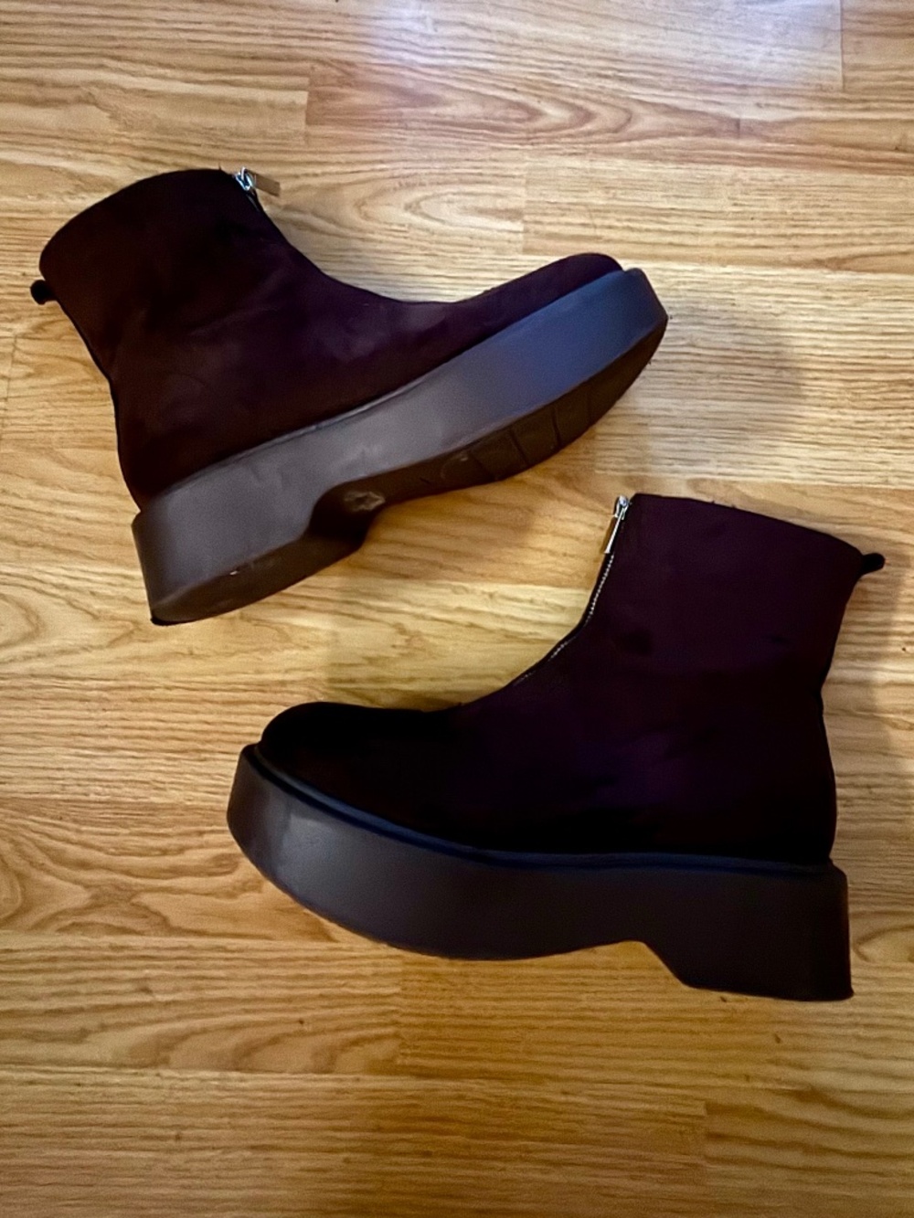 Portland Shoe Company Platform Boots Size 10